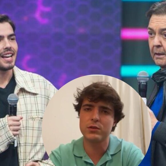 Internado e na fila do transplante do coração, Faustão recebeu apoio de João Augusto, filho de Gugu Liberato: 'Junto com vocês'