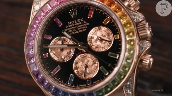 Relógio de R$ 19 milhões! Adam Levine gasta fortuna para transformar Rolex em peça exclusiva