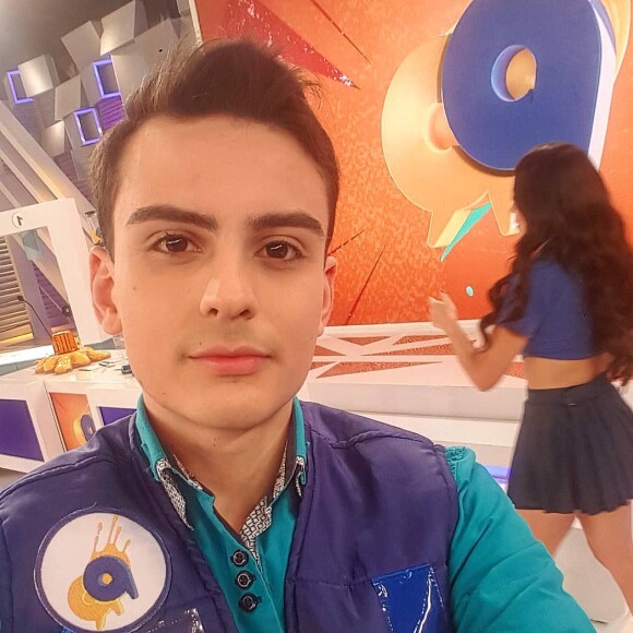 Dudu Camargo em foto durante participação no 'Passa ou Repassa'