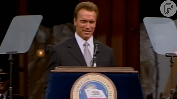 Arnold Schwarzenegger além de ator e fisioculturista também fez seu nome na política americana se tornando governador do estado da Califórnia