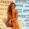 Gisele Bündchen deu um show de beleza e simpatia no evento promovido pela Pantene no luxuoso hotel Hyatt, em São Paulo