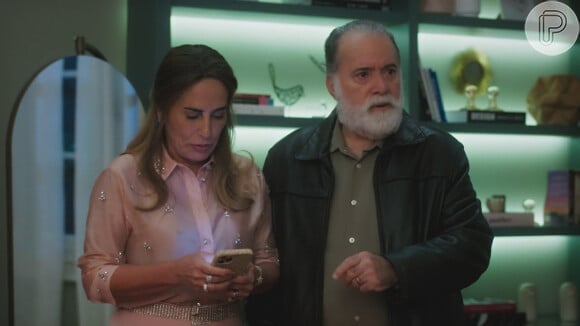 Novela 'Terra e Paixão': Irene (Glória Pires) e Antônio (Tony Ramos) ficam sabendo sobre traição de Petra (Débora Ozório) no capítulo de sexta-feira, 08 de setembro de 2023