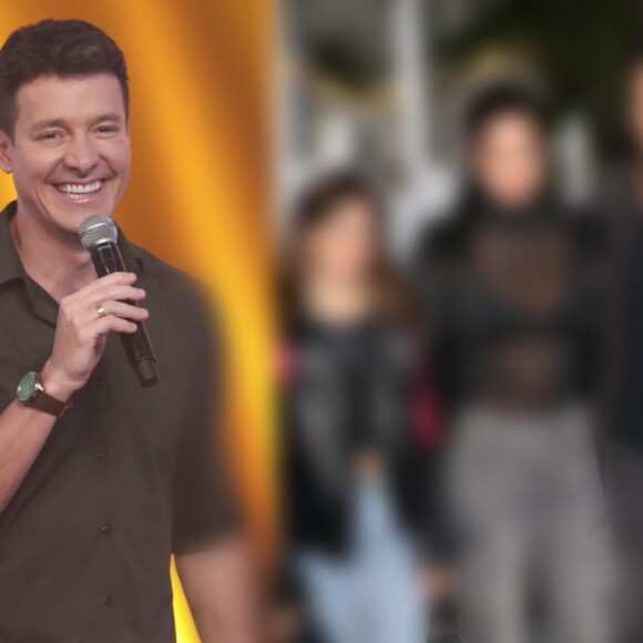 Rodrigo Faro e família vão curtir o terceiro dia de 'The Town' com look all black