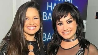 A reação de Juliette ao conhecer Demi Lovato vai te provar que a cantora e ex-BBB é uma lovatic MESMO