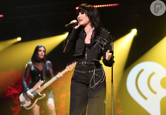 Demi Lovato, que se apresentou no The Town este ano, passou pelo Brasil em 2022, no Rock in Rio