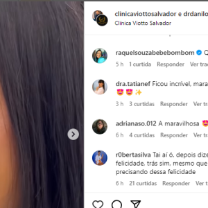 Brunna Gonçalves no Instagram foi elogiada por seu novo procedimento estético
