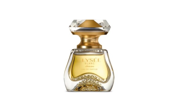 Perfume Elysée Blanc, do Boticário, tem como principal ingrediente o Jasmim Sambac da Índia e é inspirado na colheita do Jasmim, feita com cuidado no início da estação, quando as flores ainda estão fechadas