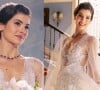 Vestido de noiva da Marê da novela 'Amor Perfeito' é marcado por ser um look ultraromântico