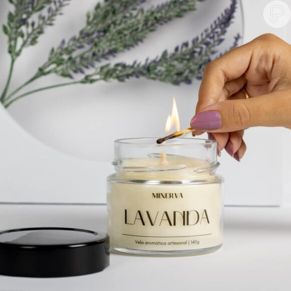 Vela aromática Lavanda, Minerva Candles