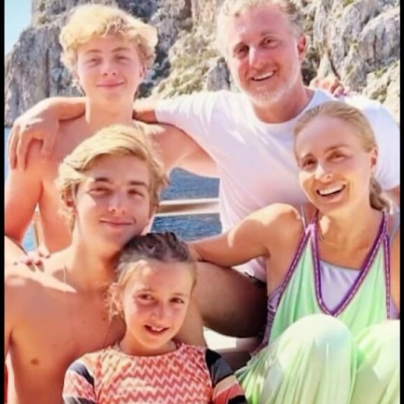 Angelica e Luciano Huck são pais de três filhos