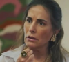 Petra (Debora Ozório) acredita que Irene (Glória Pires) vai aceitar o fim do seu relacionamento com Luigi (Rainer Cadete)