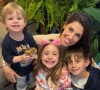 Namorada de Kayky Brito, Tamara Dalcanale já está de volta ao Paraná e reencontrou os três filhos