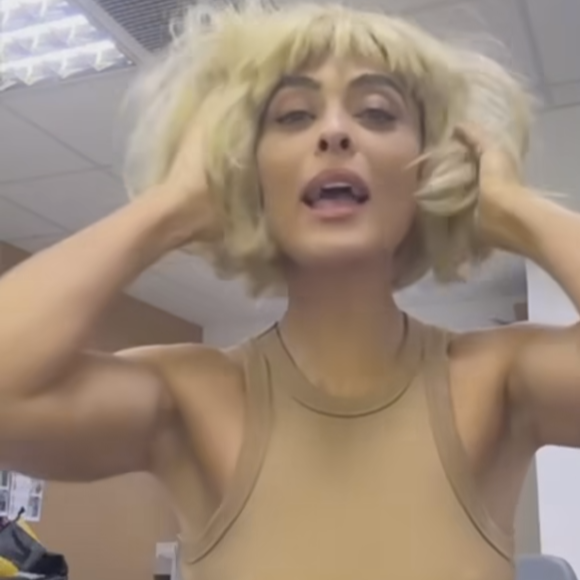 Juliana Paes fez um ensaio com perucas curtas para viver Jacutinga no remake de Renascer