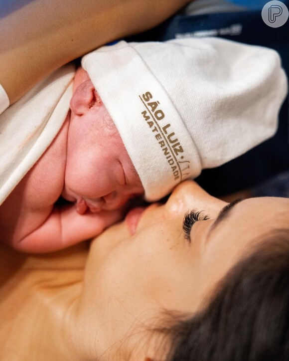 Mavie, filha de Neymar e Bruna Biancardi, nasceu na última sexta-feira (06)