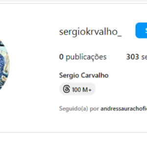 Namorado de Andressa Urach tem perfil trancado no Instagram com apenas 300 seguidores