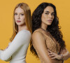 Preciosa (Marina Ruy Barbosa) e Luna (Giovana Cordeiro) tem discussão séria na delegacia em capítulo da semana de 9 a 14/10 de Fuzuê