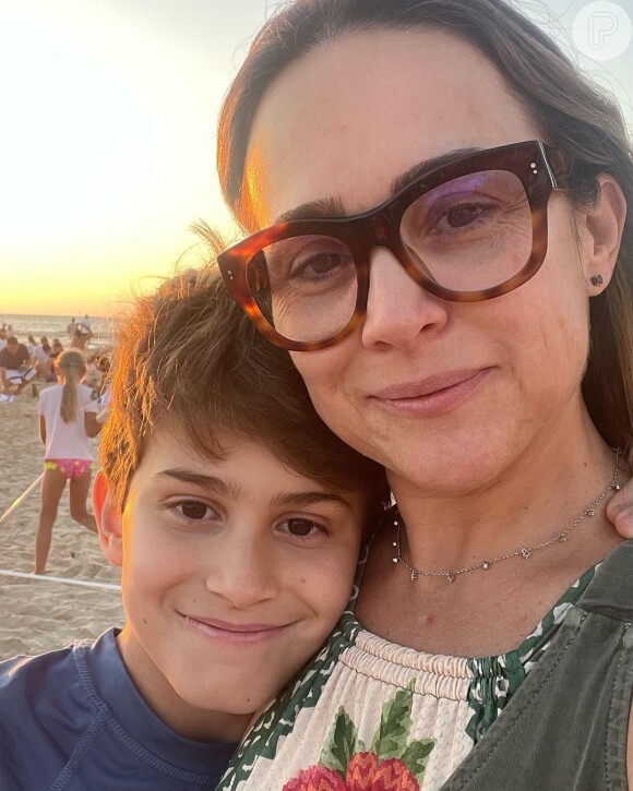 Ataque a Israel: Gabriela Duarte e o filho, Frederico, estiveram em praia um dia antes do país ser atacado