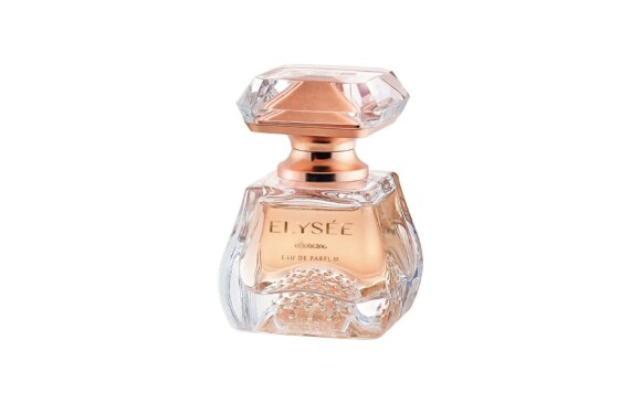 Perfume Elysée, do Boticário, tem como um dos principais ingredientes nobres a Mandarina Orpur, fazendo dele uma fragrância bastante chique e elegante