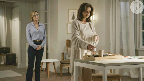 Em Elas por Elas, Lígia (Paula Burlamaqui) ajudará Natália (Mariana Santos) a resolver seus problemas