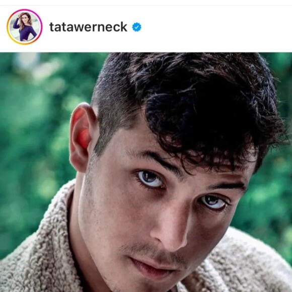 Tatá Werneck contou para seus fãs que Yan Brito é o seu tio, filho do segundo casamento do seu avô no Instagram