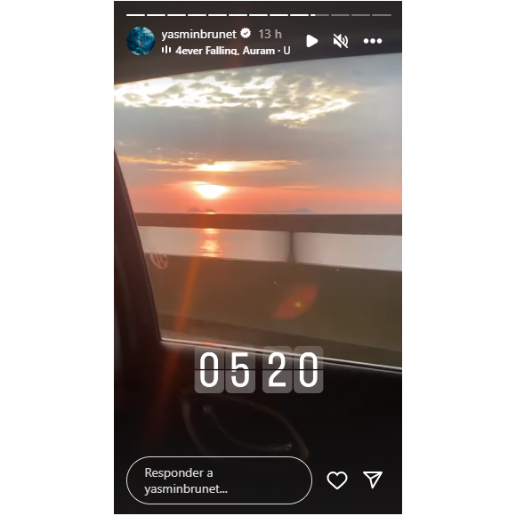 Yasmin Brunet voltou de manhã para casa após festa de aniversário de Pocah