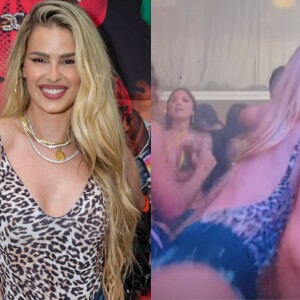 Look curto de Yasmin Brunet em festa é alvo de duras críticas e modelo reage indignada: 'Sou uma mulher livre'