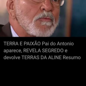 Lima Duarte postou em suas redes sociais a possibilidade participar de Terra e Paixão como  pai de Antônio (Tony Ramos)