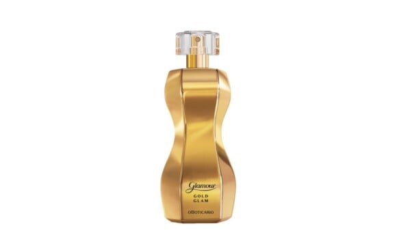 Perfume Glamour Gold Glam, do Boticário, desperta charme surreal e revela o poder e a exuberância da mulher que conhece o seu próprio brilho