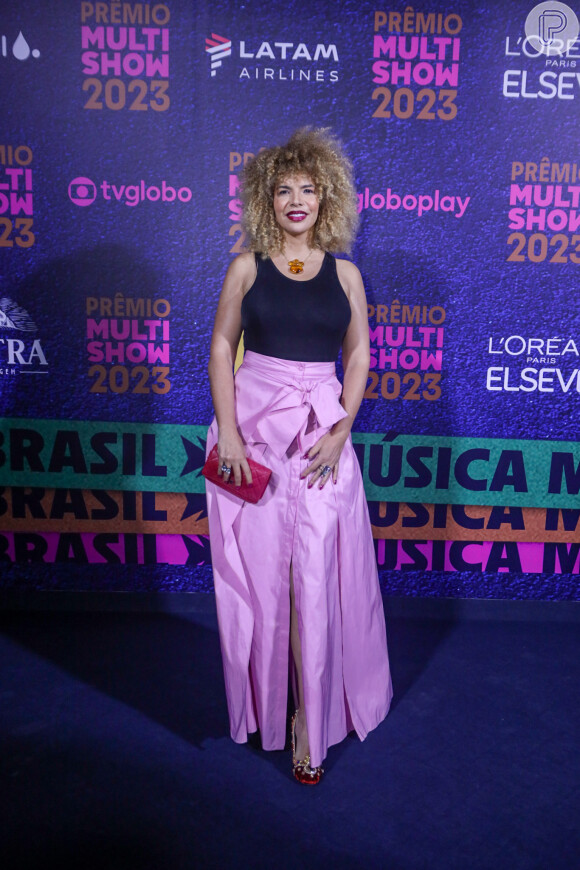 Vanessa da Mata também foi ao Prêmio Multishow de Música 2023