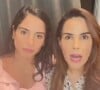 Wanessa e Camila Camargo publicaram um vídeo juntas nas redes sociais