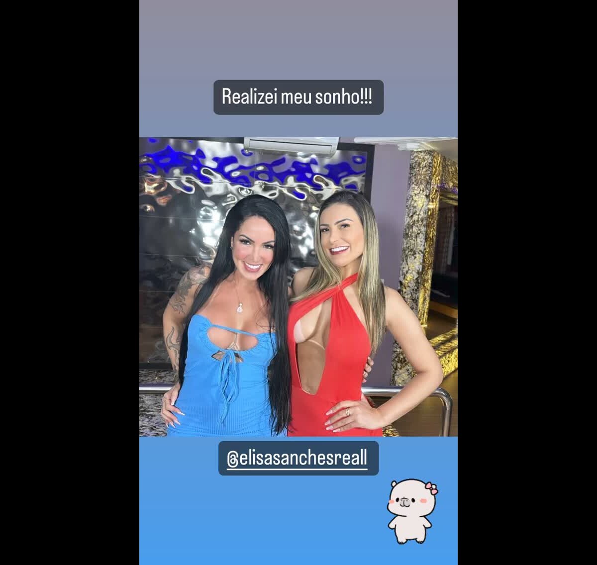 Foto Pornô De Andressa Urach Com Elisa Sanches A Estrela Pornô Também Elogiou Bastante O 1426