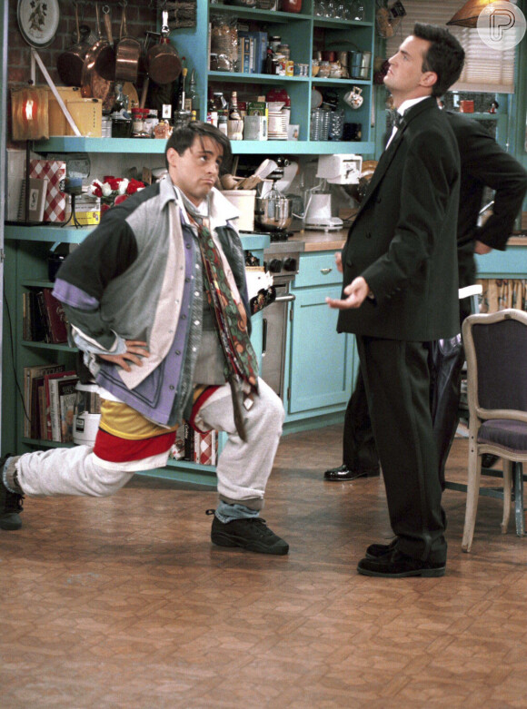 Matthew Perry e Matt LeBlanc formavam a inesquecível dupla Joey e Chandler em 'Friends'