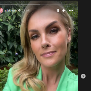 Ana Hickmann fez postagem em que anunciou 'vida nova' cerca de uma semana após denunciar agressão