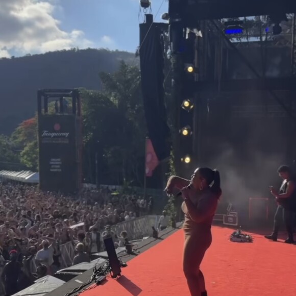 Preta Gil surgiu de surpresa no festival Rock The Mountain no processo de reconeção com o seu público e com o palco após ficar internada