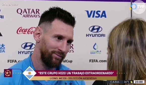 Interações de Sofía Martínez com Messi chamaram atenção nas redes sociais