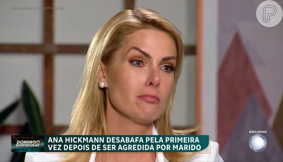 Ana Hickmann afirmou ter pedido a separação de Alexandre Correa com base na lei Maria da Penha