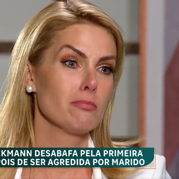 Ana Hickmann afirmou ter pedido a separação de Alexandre Correa com base na lei Maria da Penha