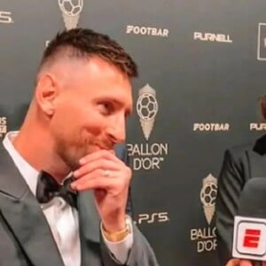 Reação de Messi à jornalista teria levantado suspeitas de affair entre os dois