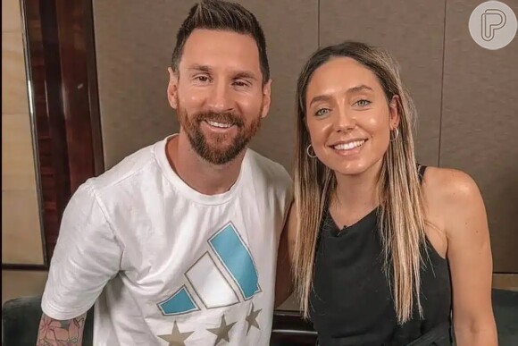Jornalista foi apontada como affair de Messi
