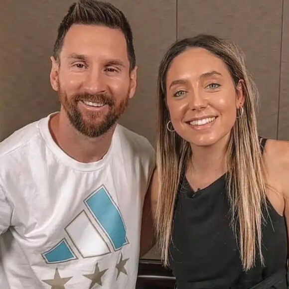 Jornalista foi apontada como affair de Messi