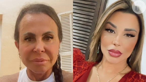 Jenny Miranda e Gretchen andaram trocando farpas públicas depois de romperam com sua ligação como mãe e filha