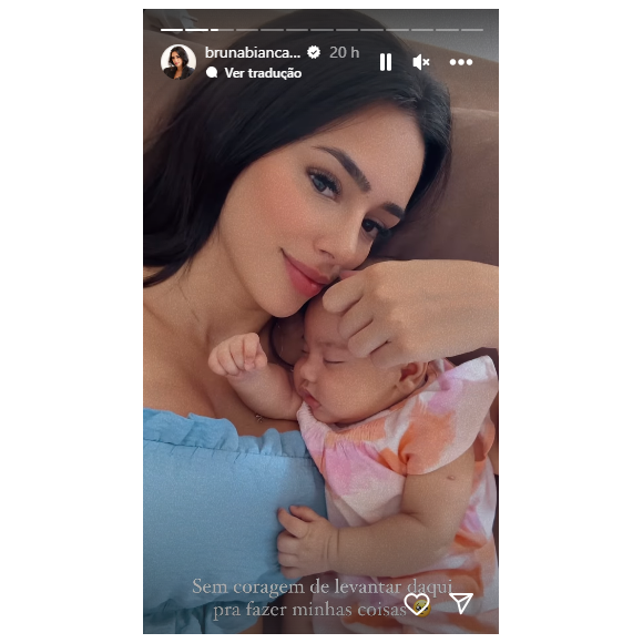 Bruna Biancardi está ansiosa para viver o primeiro Natal de Mavie