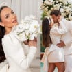 Vestido de noiva de Larissa Manoela é curto, romântico e foge do tradicional: fotos e detalhes do look de casamento da atriz!