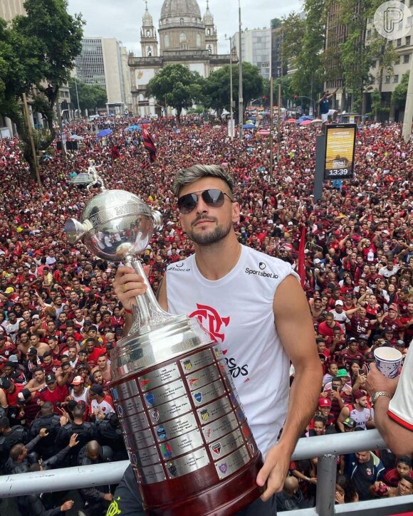 Flamengo se tornou campeão graças a grande desempenho do jogador Arrascaeta que virou um ídolo da torcida