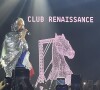 Beyoncé fez uma aparição surpresa em Salvador nesta quinta-feira (21) no evento de lançamento do filme da turnê 'Renaissance'
