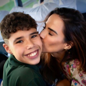 Wanessa Camargo publicou uma foto com José Marcus no dia do aniversário do filho