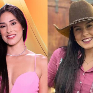 'BBB 24': Deniziane surpreende por semelhança com a cantora Ana Castela