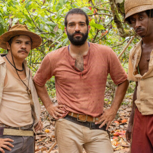 Em Renascer, Deocleciano (Adanilo), José Inocêncio (Humberto Carrão) e Jupará (Evaldo Macarrão) são amigos inseparáveis na primeira fase.