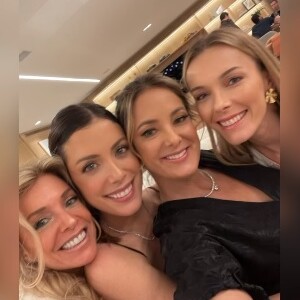 Fabiana Justus surgiu em várias fotos com Ticiane Pinheiro em post emocionante da apresentadora para a empresária, diagnosticada com leucemia