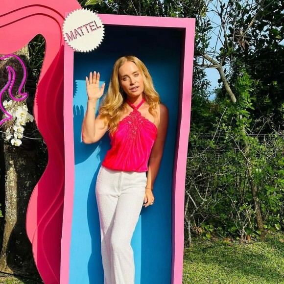 Angélica, esposa de Luciano Huck e mãe de três filhos, está no auge dos seus 50 anos